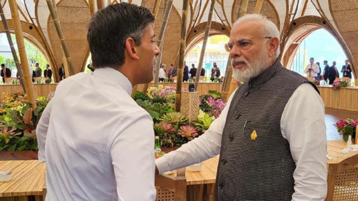 बाली में ऋषि सुनक से मिले PM मोदी, सोशल मीडिया पर छाया दोनों का जादू