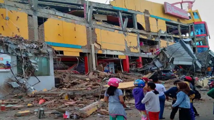इंडोनेशिया में आए भूकंप में कम से कम 46 लोगों की मौत, सैकड़ों घायल