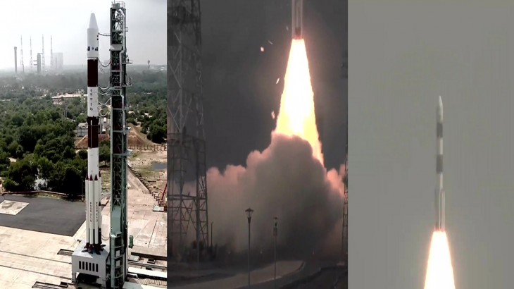 Sriharikota: PSLV-C54 की सफल लॉन्चिंग, 9 सेटेलाइट के साथ अंतरिक्ष में पहुंचा