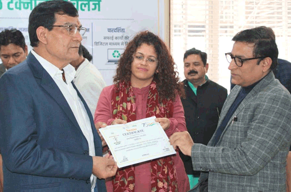 फास्ट मूवर श्रेणी में सहारनपुर नगर निगम सम्मानित