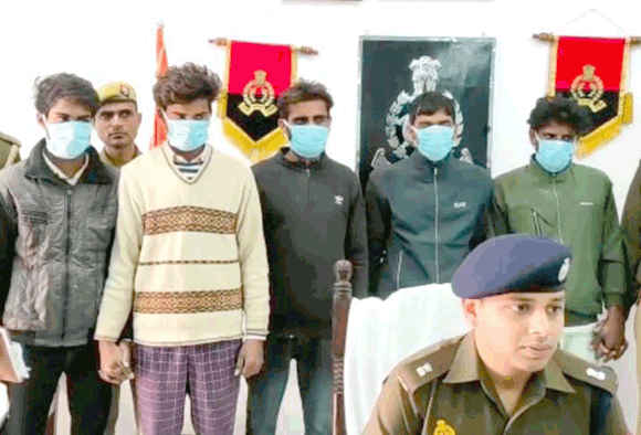 नकुड़ पुलिस ने किया चोरी की कई घटनाओं का खुलासा, पांच आरोपी भेजे जेल