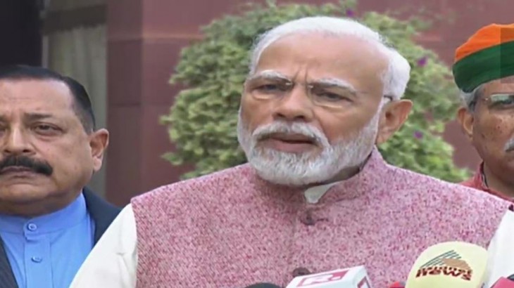 संसद का शीतकालीन सत्र शुरू, पीएम मोदी बोले- सदन से भारत के लिए स्वर उठे