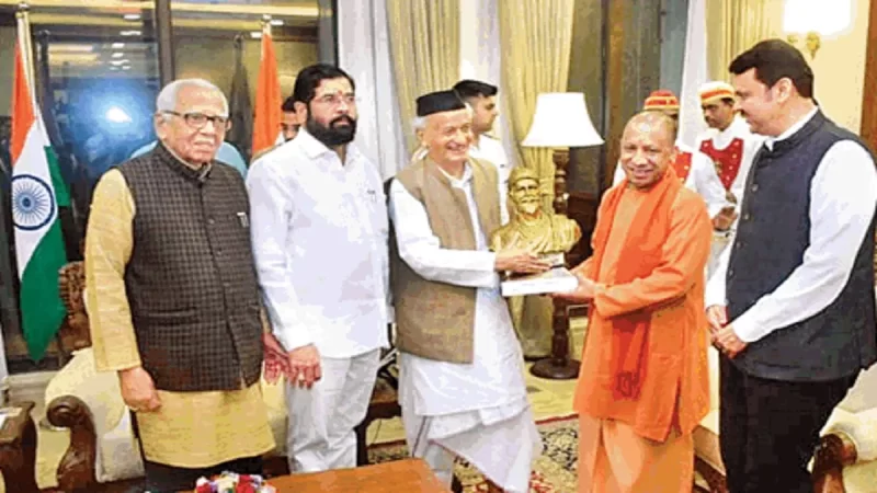 CM योगी के मुंबई दौरे का दूसरा दिन आज, बॉलीवुड निर्माता निर्देशकों से भी करेंगे मुलाकात; पूरा शेड्यूल