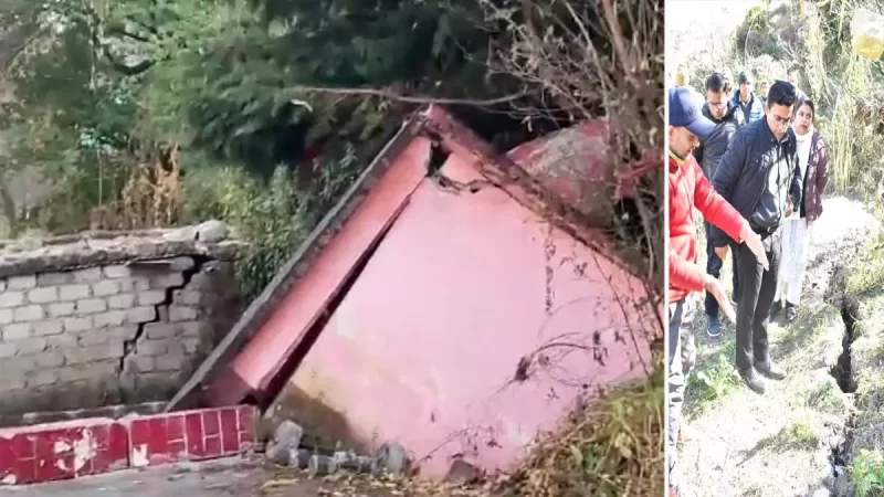 बढ़ता जा रहा खतरा, ज्योर्तिमठ और नृसिंह धाम को भारी नुकसान, कुल देवता का मंदिर हुआ धराशायी