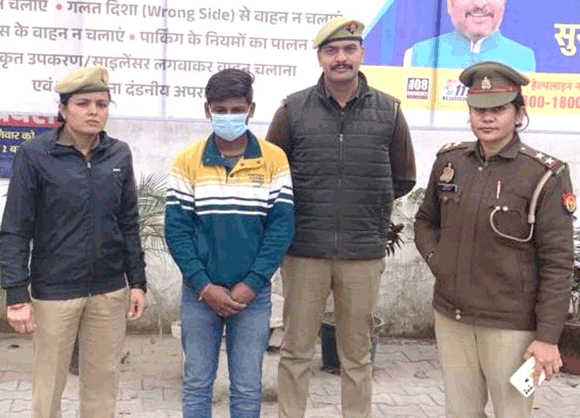 छात्राओं से छेड़छाड़ करने के आरोपी को किया गिरफ्तार