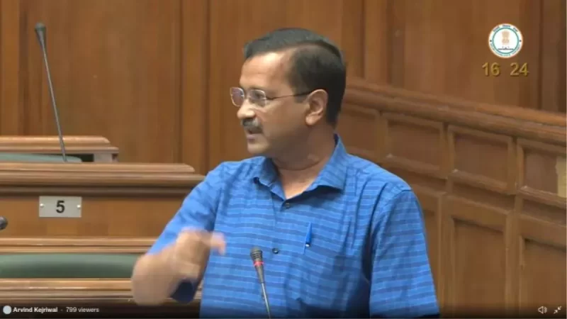 “भगवान ने चाहा तो कल केंद्र में होगी हमारी सरकार,” दिल्ली विधानसभा में बोले CM केजरीवाल