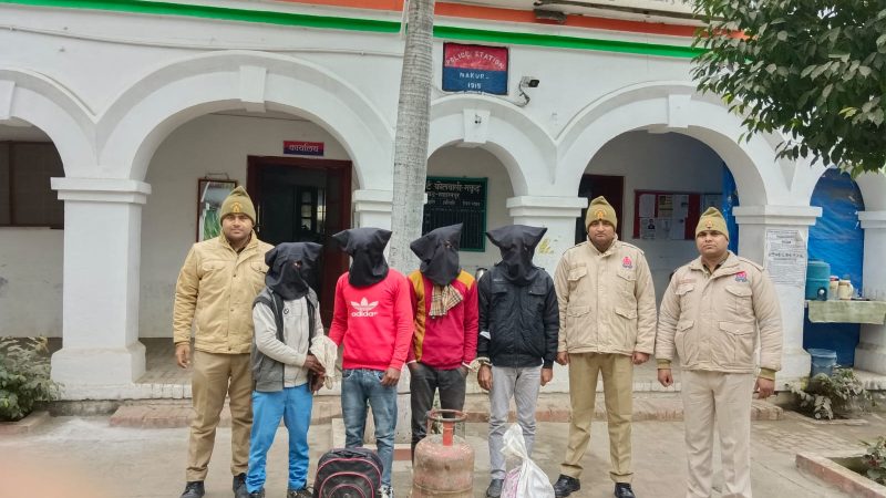 कोतवाली पुलिस ने विभिन्न आरोपो मे चार को जेल भेजा