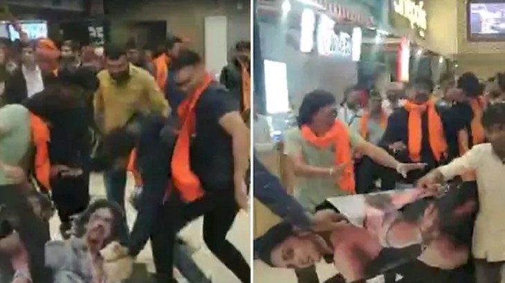 बजरंग दल ने की Pathaan की धुलाई, रिलीज पर तेवर दिखाने की दी धमकी