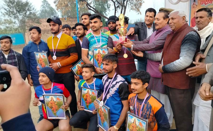 आरएसएस द्वारा आयोजित कबड्डी प्रतियोगिता में झाबीरण ने मारी बाजी
