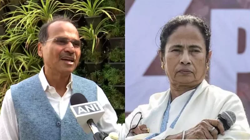 अदाणी मुद्दे पर फाइटर दीदी की चुप्पी, ये रिश्ता क्या कहलता है? अधीर का ममता पर वार