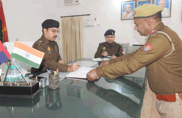 एसएसपी ने किया पुलिस लाईन के सरकारी चिकित्सालय का निरीक्षण