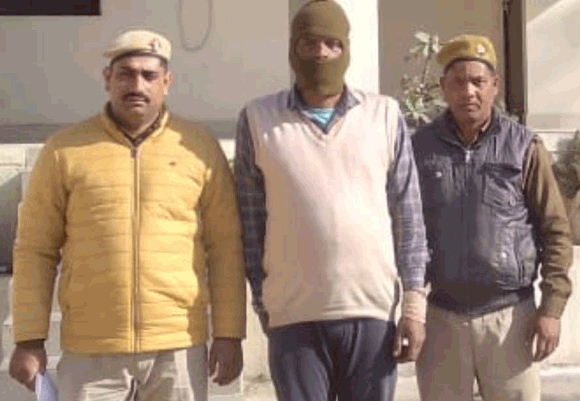 पुलिस के हत्थे चढ़ा वांछित आरोपी, भेजा जेल