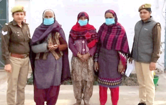पुलिस ने तीन वांछित महिला आरोपियों को किया गिरफ्तार