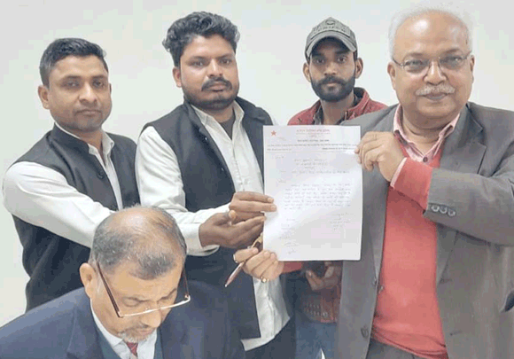 कुलपति से मिला छात्रों का प्रतिनिधिमंडल