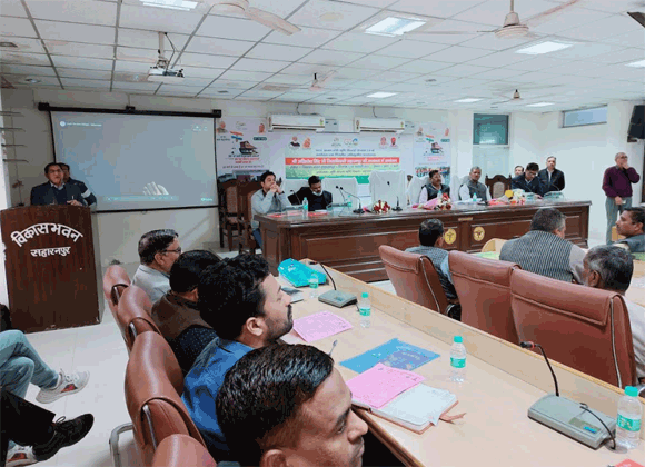 क्षेत्र के सर्वांगीण विकास एवं कृषकों की आय में वृद्धि के लिए जल संरक्षण अनिवार्य – सीडीओ