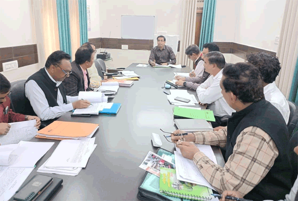 मण्डलायुक्त ने ली कृषि, उद्यान एवं पशुपालन विभाग की मण्डलीय समीक्षा बैठक