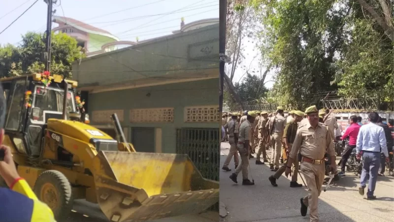 बुलडोजर एक्शन जारी है! मुख्तार अंसारी के एक और करीबी का घर होगा जमींदोज, थोड़ी देर में शुरू होगी कार्रवाई
