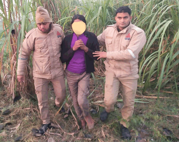 पुलिस ने घायलावस्था में दबोचा बदमाश, साथी फरार