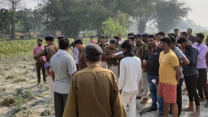 बेतिया में भाजपा नेता की हत्या, ससुराल में गन्ने के खेत से मिला शव; गला दबाकर हत्या की आशंका