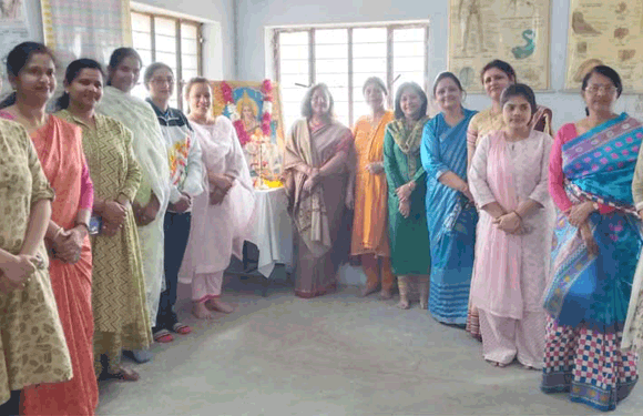 वार्षिक क्रीड़ा प्रतियोगिता के शतरंज मुकाबले में उर्वशी ने मारी बाजी