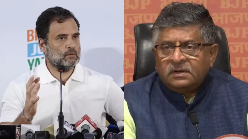 ”राहुल गांधी का चीन से क्या है याराना”, रविशंकर प्रसाद ने पूछे तीखे सवाल