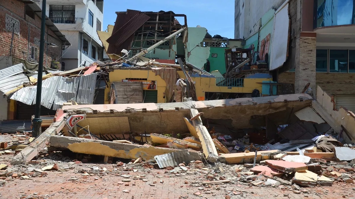 इक्वाडोर में आया 6.8 तीव्रता का भूकंप; अब तक 14 लोगों की मौत