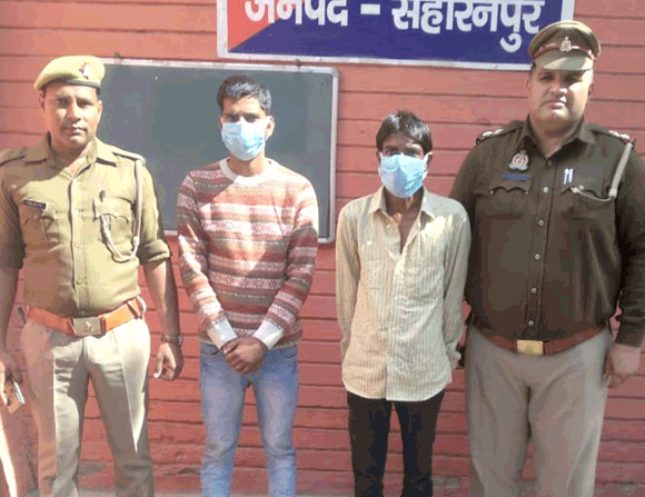 पुलिस ने दो वारंटी आरोपी दबोचे