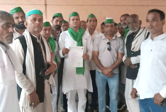 विभिन्न मांगों को लेकर भाकियू पथिक ने सौंपा ज्ञापन