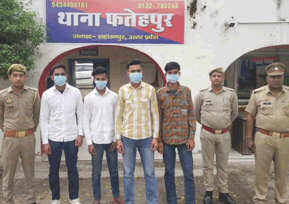 पुलिस के हत्थे चढ़े मारपीट के वांछित आरोपी