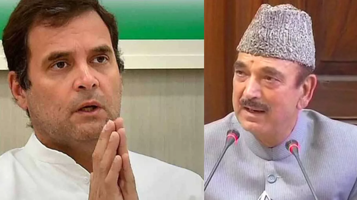गुलाम नबी आजाद बोले- पहले लालू-अब राहुल, ऐसे तो सदन ही खाली हो जाएगा; यह गलत है
