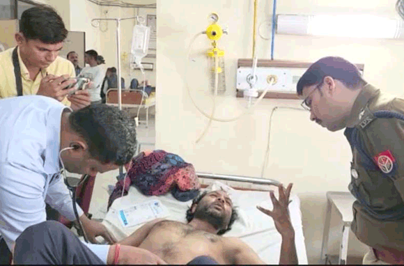 स्कूटी सवार बदमाशों ने युवक को मारी गोली, हालत गम्भीर