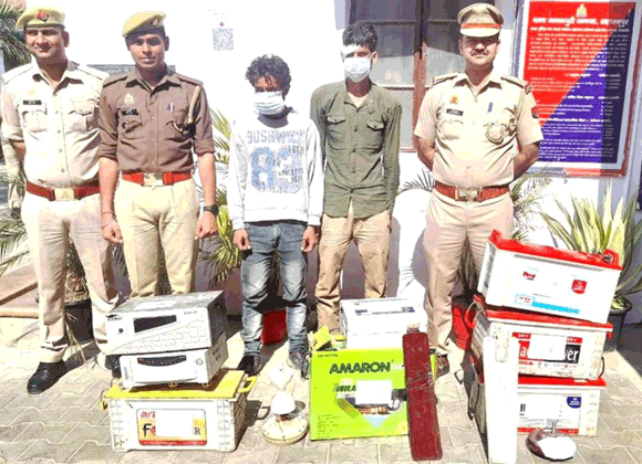 अस्पताल में चोरी करने वाले दो आरोपियों को किया गिरफ्तार