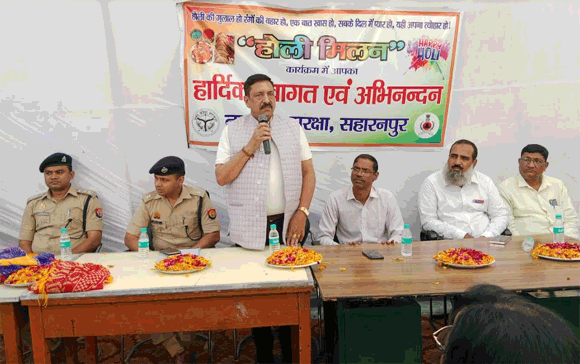 नागरिक सुरक्षा के वार्डन एवं पुलिस अधिकारियों के मध्य हुई समीक्षा बैठक