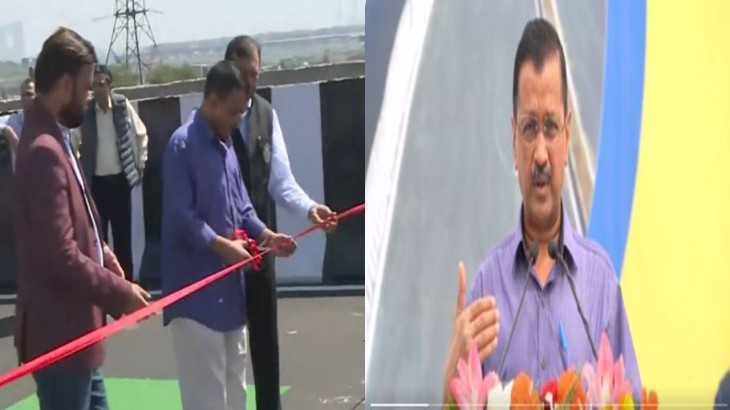 आश्रम फ्लाईओवर का CM केजरीवाल ने किया उद्घाटन, जाम से मिलेगी मुक्ति