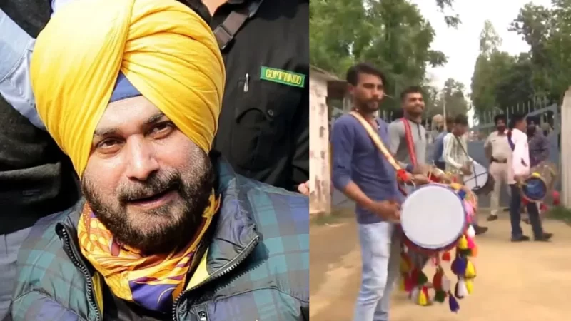 थोड़ी देर में जेल से बाहर आएंगे नवजोत सिंह सिद्धू, जेल के बाहर जुटे समर्थक; स्वागत में बज रहे ढोल-नगाड़े