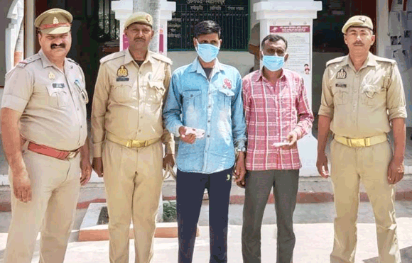 पुलिस के हत्थे चढ़े दो शातिर पुश चोर