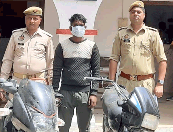 पुलिस ने अंतर्राज्यीय वाहन चोर समेत दो आरोपी भेजे जेल