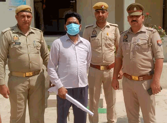 पुलिस के हत्थे चढ़ा सोशल मीडिया पर वायरल वीडियो में फायरिंग करने का आरोपी