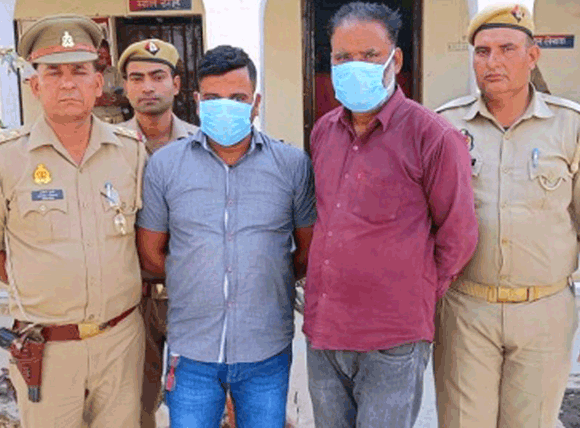 टैम्पू चालकों से अवैध वसूली करने वाले दो आरोपियों को भेजा जेल