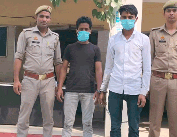 पुलिस ने दो शातिर चोर किए गिरफ्तार, माल बरामद