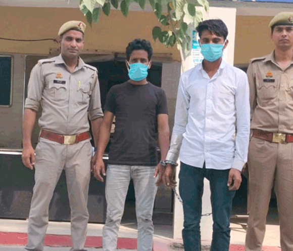 पुलिस ने दो शातिर चोर किए गिरफ्तार, माल बरामद