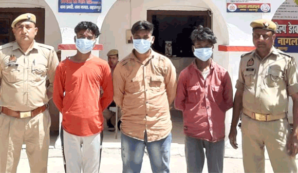 पुलिस के हत्थे चढ़े गैंगरेप के तीन आरोपी