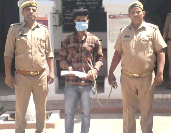 पुलिस के हत्थे चढ़ा सोशल मीडिया पर फायरिंग करने की वीडियो वायरल करने का आरोपी