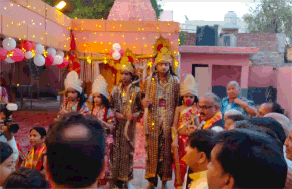 नकुड में धूमधाम के साथ मनाया गया हनुमान जन्मोत्सव