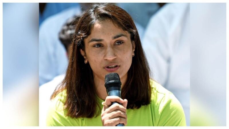 विनेश फोगाट ने खेल मंत्री अनुराग ठाकुर पर लगाया आरोप, कहा- कमेटी बनाकर मामले को दबाने की कोशिश की