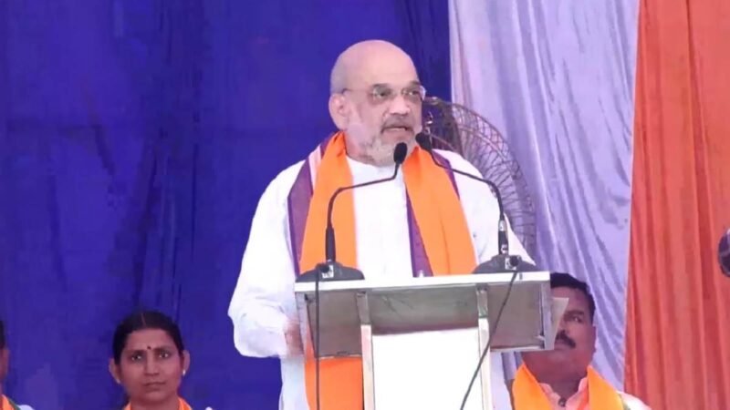 अमित शाह ने बेलगावी में भरी हुंकार, बोले- कांग्रेस को उसकी सही जगह दिखाने का वक्त आ गया