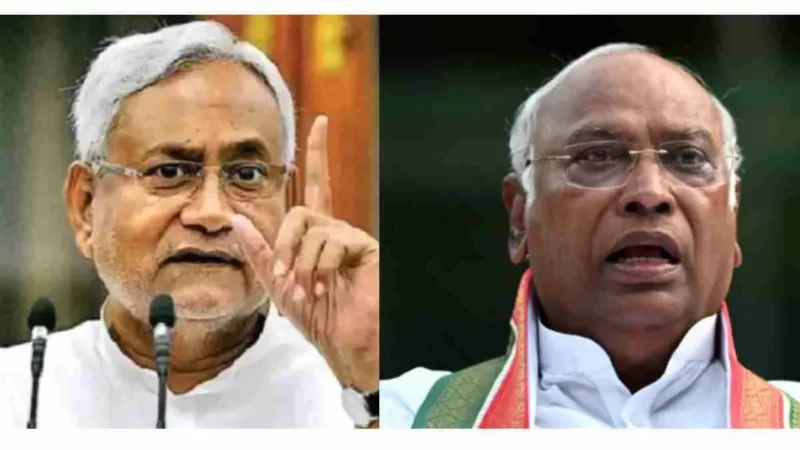 दिल्ली में लोकसभा चुनाव की बिसात बिछा रहे CM नीतीश, आज करेंगे मल्लिकार्जुन खड़गे से मुलाकात