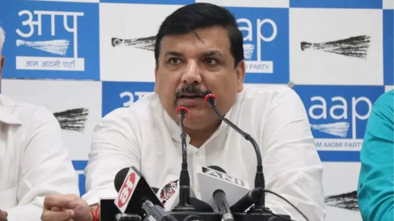 Delhi: ‘चाहे जितना जुल्म करो, लड़ाई जारी रहेगी…’, करीबियों के घर पर ED के छापे पर बोले AAP नेता संजय सिंह