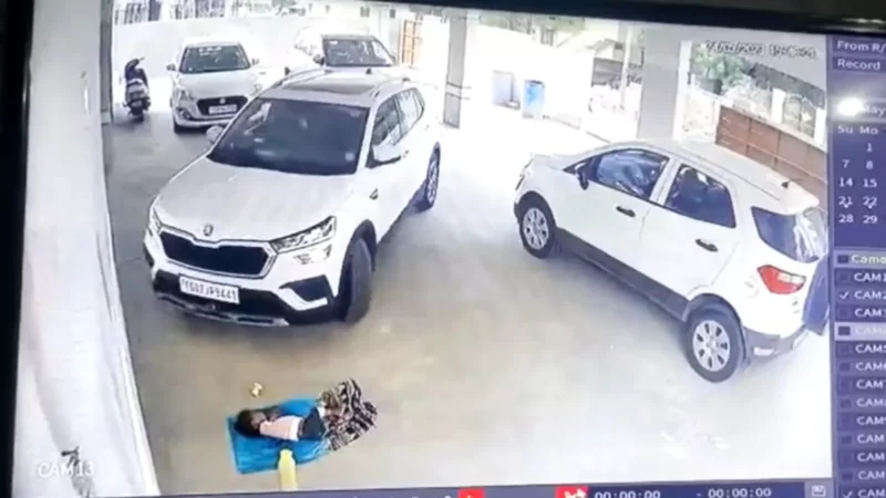 धूप से बचाने के लिए मां ने तीन साल की मासूम को पार्किंग में सुलाया, कार ने कुचला; हुई दर्दनाक मौत