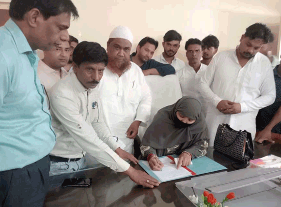 नवनिर्वाचित नगर पंचायत चेयरमैन ने संभाला अपना कार्यभार, गिनाई प्राथमिकताएं